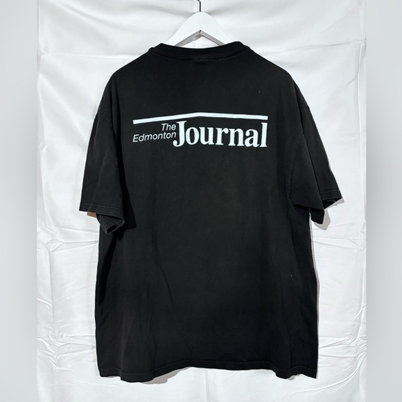 Vintage 1998 The Edmonton Journal Tshirt Hanes Heavyweight xl - Picture 6 of 8